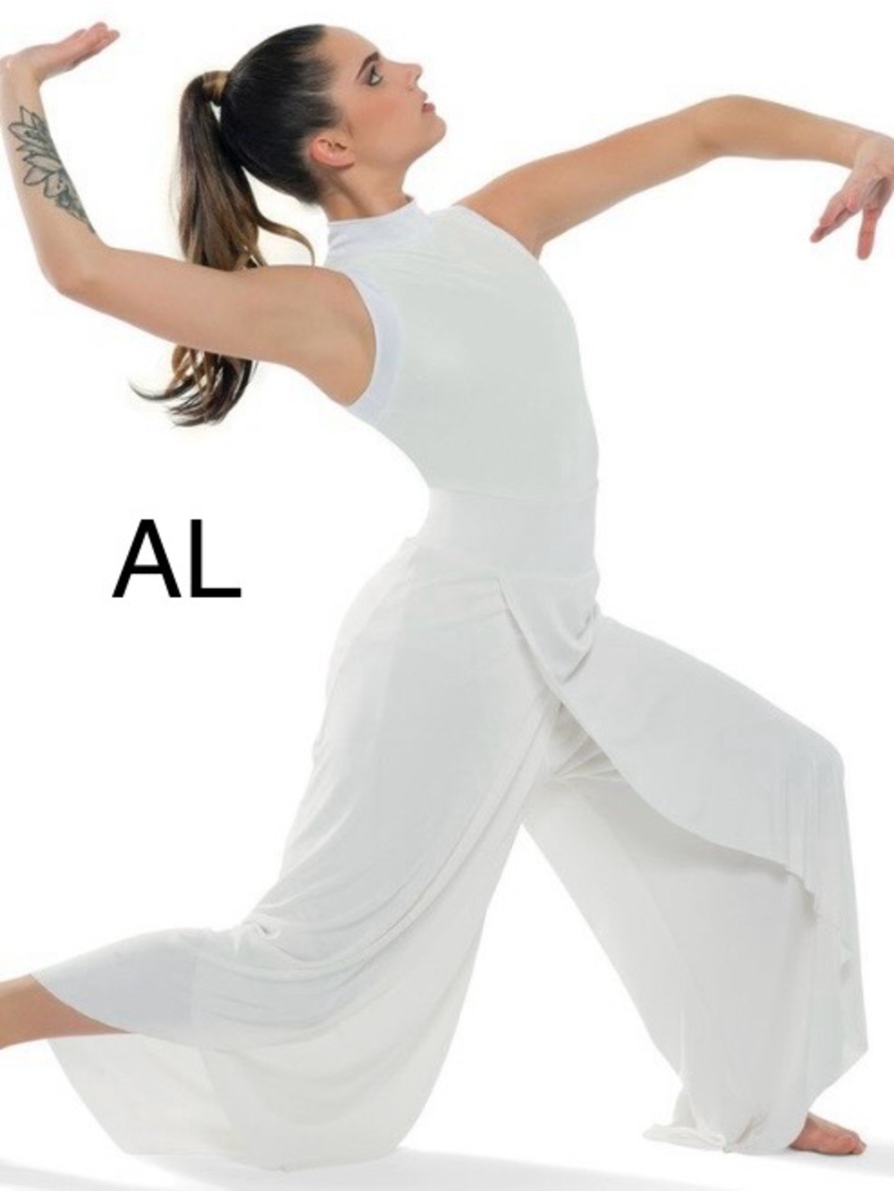 White leotard/pants AL
